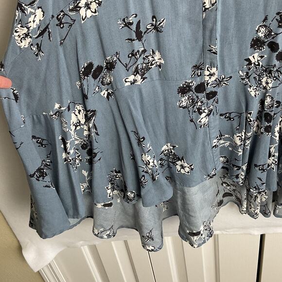 For The Republic Womens Floral Tunic Festival Boho Chic XL - Picture 4 of 9